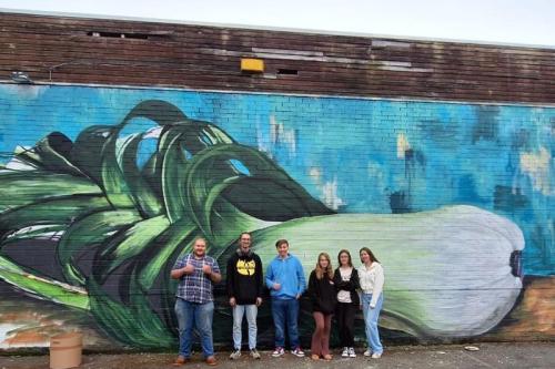 New mural celebrates mining heritage